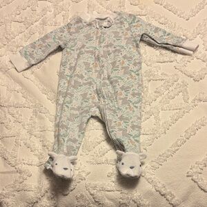 Carters Bunny Easter Footie Pajamas, 3-6 month